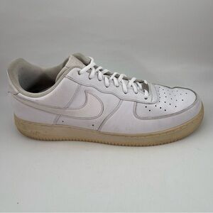 Nike Mens Air Force 1 - SZ 15 - Low Triple White Leather Shoe Sneaker 315122-111